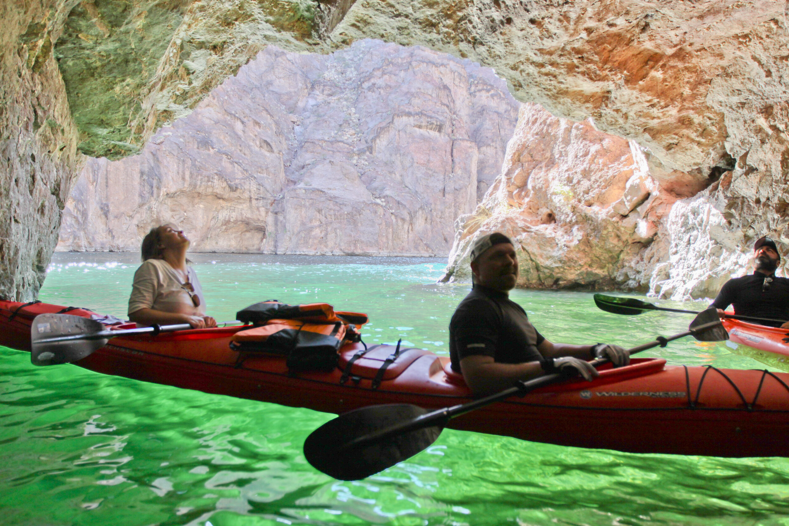 small group kayak tour
